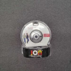 Vintage ION Digital Camera Silver Pocket Sized Retro Y2K Digicam New Sealed 719